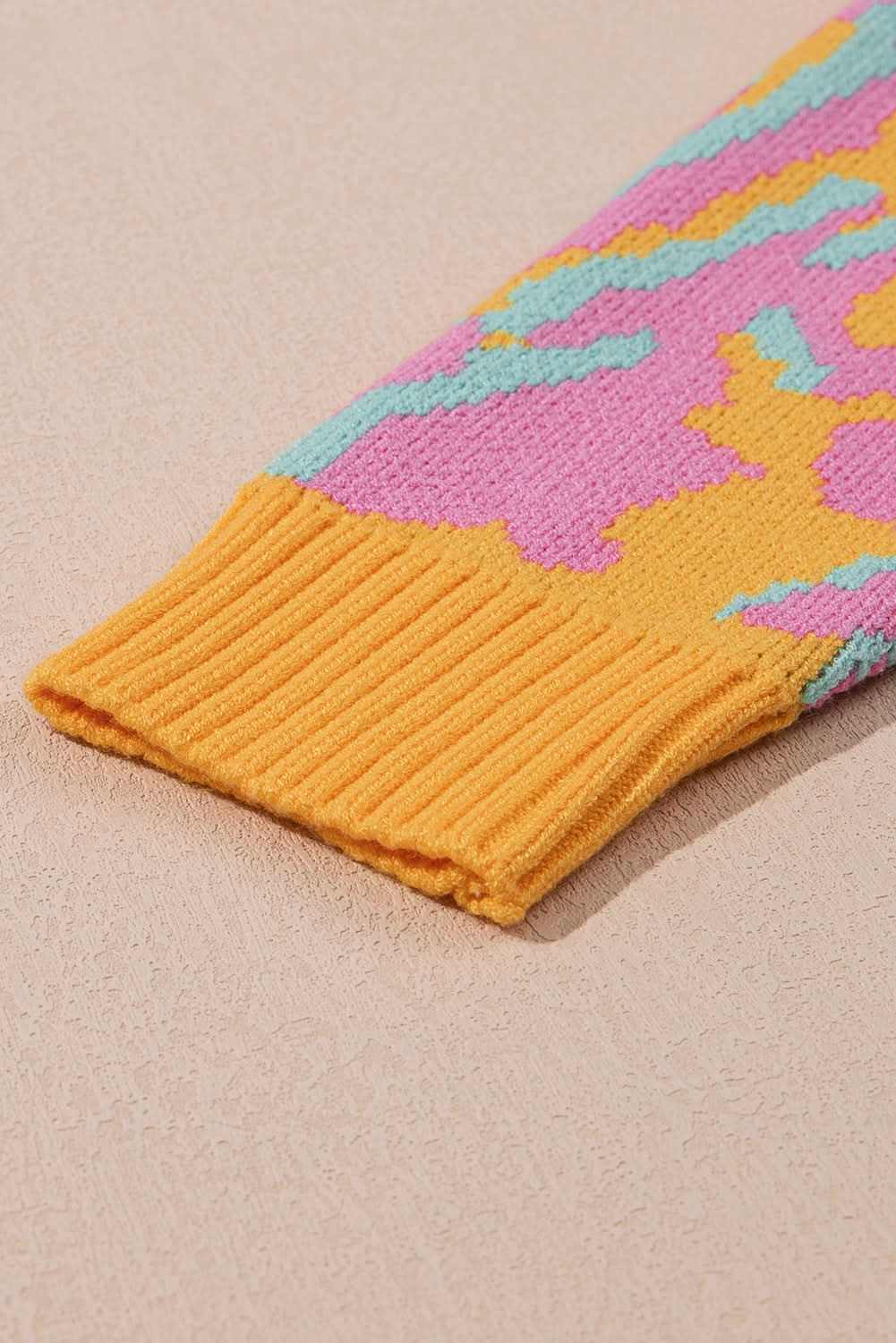 Bright pink plus size sweater - Love Salve